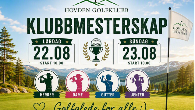 Klubbmesterskap Hovden Gofklubb