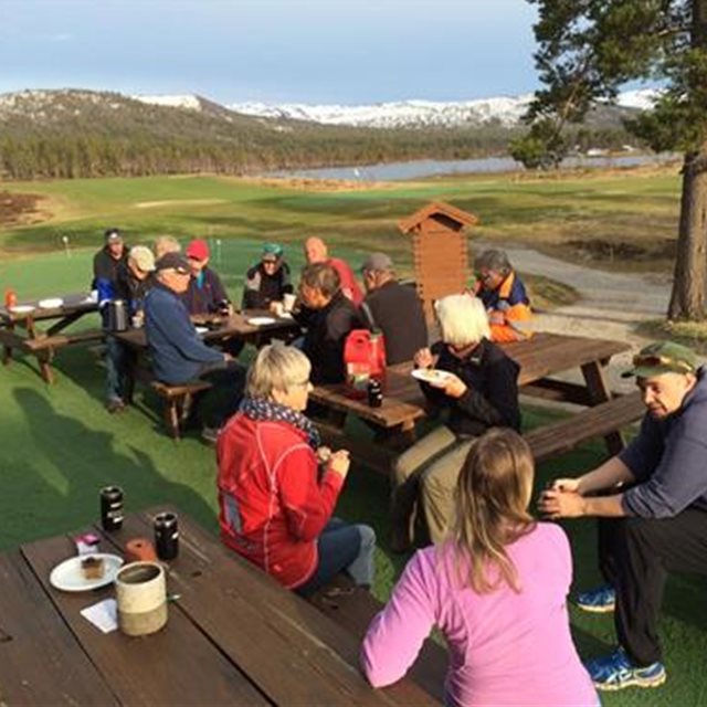 Høstdugnad på Ørnefjell Golfbane