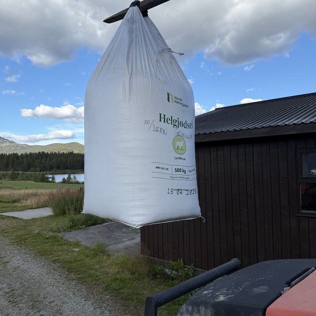 Gjødsling av banen